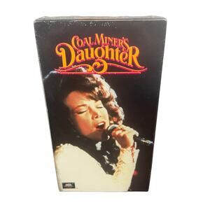 Coal Miner's Daughter VHS Tape 1990 Sealed Sissy Spacek Tommy Lee Jones